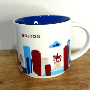 Boston Starbucks Mug You Are Here Collection